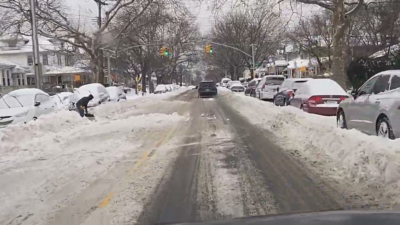 The Street Of New York / Snow Storm January 2026