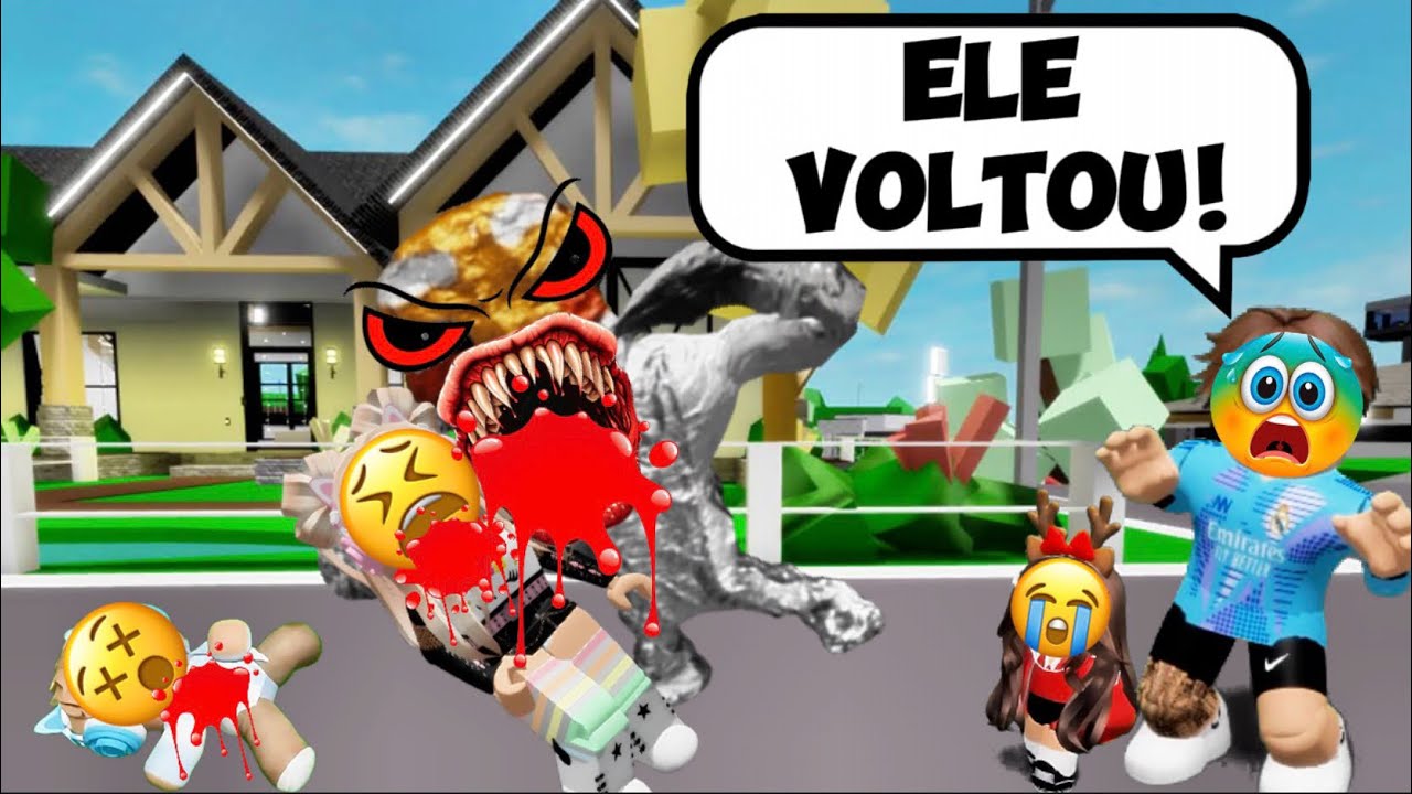 Descobrimos o esconderijo do Goo Goo Gaga e ele atacou todo mundo - História Roblox