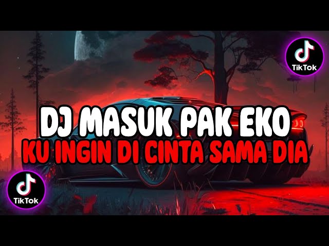 DJ MASUK PAK EKO - KU INGIN DI CINTA SAMA DIA TURUN ANAK 2 PAK EKO NAMANYA SLOWED  SOUND FATIH YETE class=