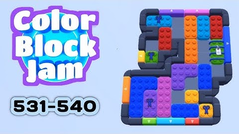 Color Block Jam Level 531-540 | No Commentary, No Music | Android Gameplay