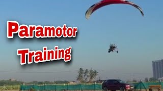 Paramotor training Paraglider trike control | best paragliding Paramotor training institute of india