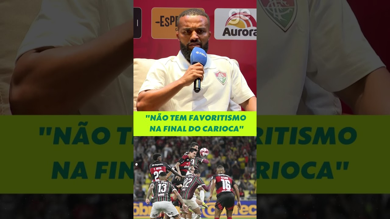 "NÃO TEM FAVORITO NA FINAL DO CARIOCA" | #shorts | ge.globo