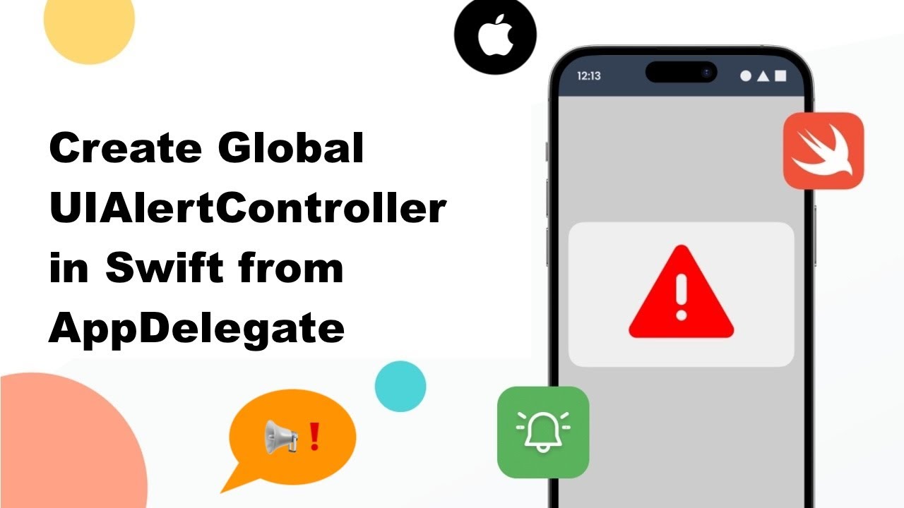 Create Global UIAlertController in Swift from AppDelegate | Solve Alert ...
