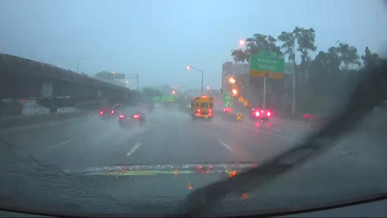 Early Warning Weather Tracker heads through Hartford - YouTube