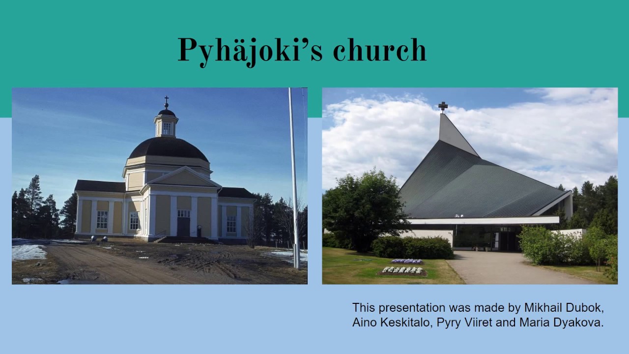 The church complex of Pyhäjoki