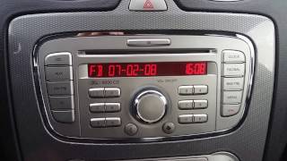 Ford 6000CD How to enter in service mode