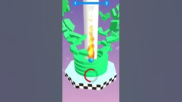 Stack Ball! very satisfying and relaxing video game #shorts #shortsfeed #stackball #gaming