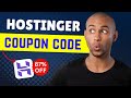 Hostinger Coupon Code | Hostinger Coupon Code 2025 | Hostinger Coupon