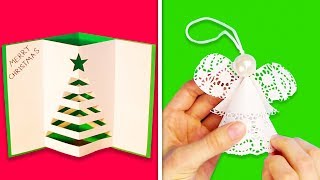 14 SIMPLE PAPER DECORATIONS FOR CHRISTMAS