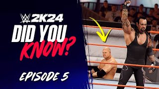 WWE 2K24 Did You Know? (Episode 5)