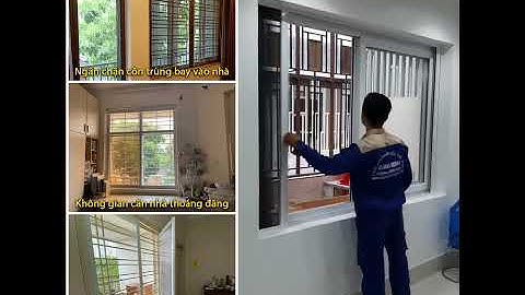 Cửa Lưới Chống Muỗi Lắp Đặt Cho Nhà Ở, Biệt Thự, Chung Cư