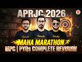 APRJC 2026 MPC Maha Marathon 🔥 | Physics Maths Chemistry PYQs | Complete Revision Telugu