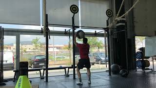 WORLD RÉCORD 4:15 “Karen” Unbroken   - WOD CROSSFIT