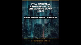 Still manually drowning in the onboarding black hole? That is why you're stuck. Our automated system