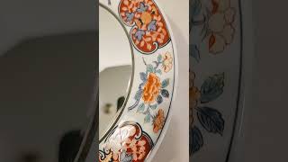 FOR SALE Japan Imari Porcelain Bowl Mirror Barber Shaving Bloodletting $40 + shipping #shorts