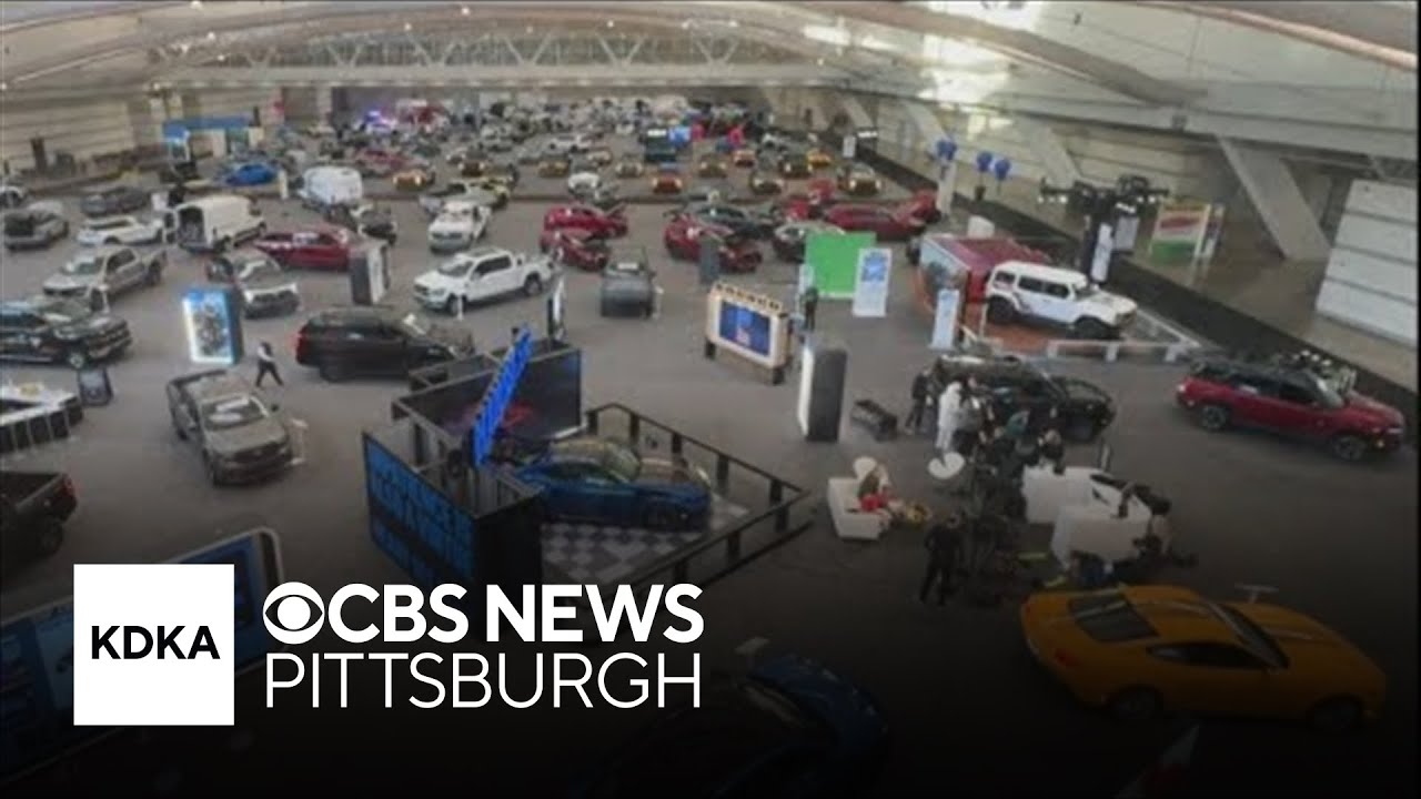 Walking through the Pittsburgh International Auto Show to see the coolest cars