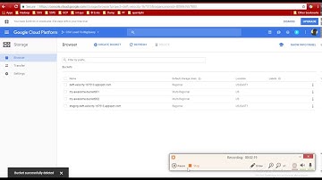 GCP CloudStorage Access Through Gsutil 01