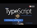 3.3 Functions - type definition | TypeScript for Javascript Developers