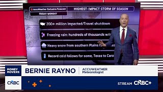 Winter storm may impact more than 200 million Americans
