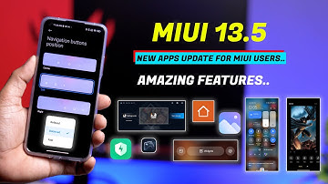 New MIUI 13.5 App Update for MIUI 12.5 & 13 | MIUI System Launcher, Game Turbo 4.0 Gallery, Security