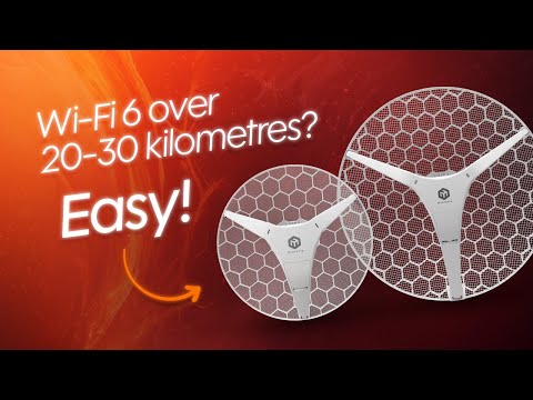 Зовнішня точка доступу MikroTik LHG 5 ax 24.5dBi (LHG-5axD), видео 1