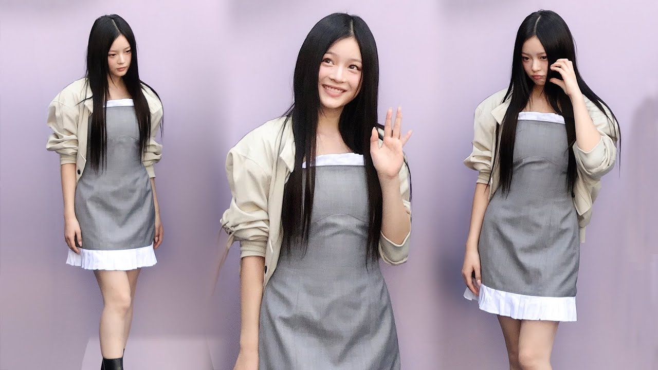 뉴진스 하니 (NewJeans Hanni) 서울패션위크 포토월 직캠 | 240903