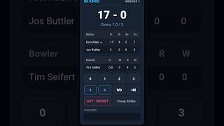 ⚡ I Built a Futuristic Indoor Cricket Live Scoreboard App!#CricketScoreboard #WebDevelopment