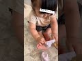 【1歳1ヶ月】靴下履けるかな？【女の子】