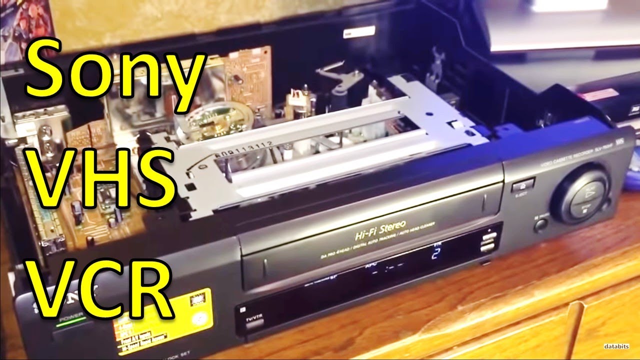 Sony VHS VCR SLV720HF Overview YouTube