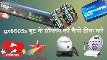 gx6605s boot problem red light problem gx6605nk card 