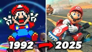 Evolution Of Mario Kart Series 1992 - 2025