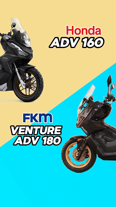 Honda ADV 160 vs FKM Venture Adv 160 #honda #fkm #scooter