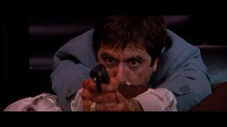 Scarface | Babylon Club Shootout Scene | Remastered Audio | 1080p screenshot 4