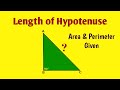 Length of hypotenuse| Viral problem 🔥| Geometry tricks #logicxonomy #shorts