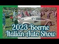 Boerne 2023 Italian car show | Fiat | Lamborghini | Ferrari | Lancia | Alfa Romeo