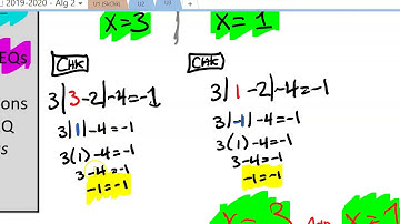 09 - Solving Absolute Value EQs (VIDEO)