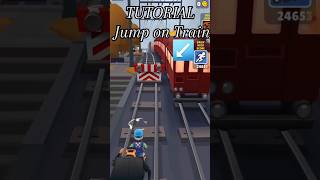 How To Hop On A Train In Subway Surfer (No Boost) W/Barrier screenshot 1