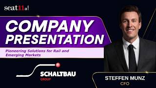 Schaltbau Holding AG | Company Presentation | Steffen Munz, CFO