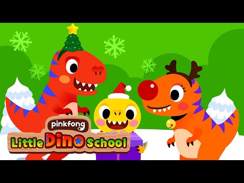 🎄 We Wish You a T-Rexmas | Christmas Song for Kids