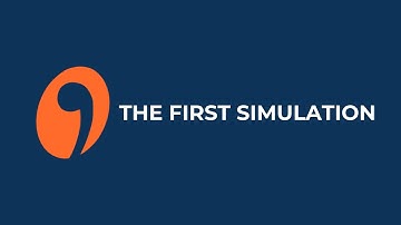the first simulation