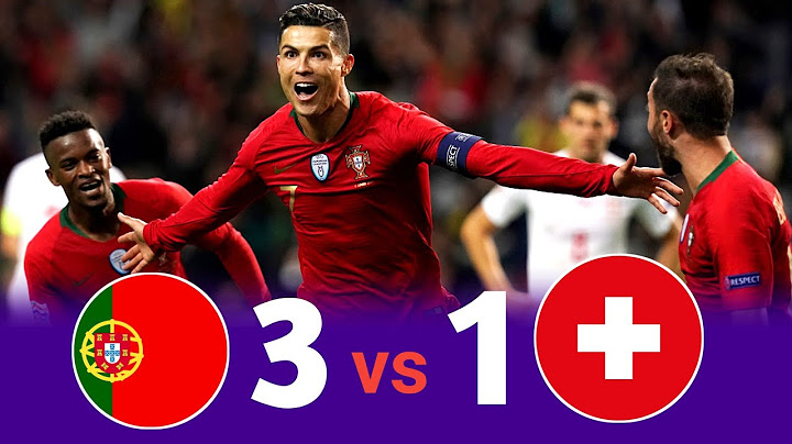 Portugal 3 × 1 Switzerland (C.Ronaldo Scored Hat -trick) UNL  2019 Extended Highlights & Goals HD