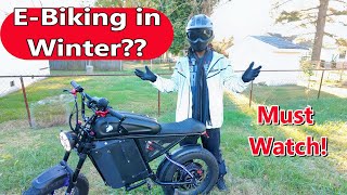 Winter E-bike Ride Essentials: Gear Up and Stay Warm @KingKola_