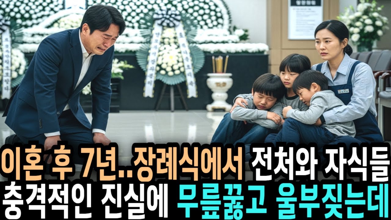 이혼후 7년  장례식장에서 전처와 딸자식들을 본 순간 충격적인 진실에 무릎꿇고 울부짖는데ㅣ감동사연ㅣ노후사연ㅣ인생조언