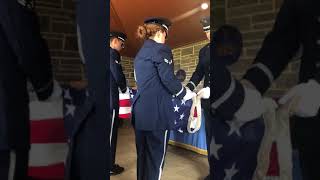 USAF Honor Guard for Dad & Mom