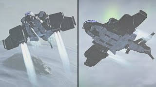 Planetside 2 || ESF Tutorial || How to transition between forward flight and hover mode screenshot 5