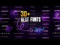 30+ best fonts for editing | fonts pack | dafonts
