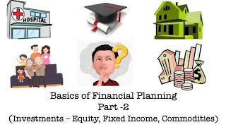 Basics of Financial Planning part 2 - Investment (Equity, Fixed Income, Gold) #Dailylifeaffairs