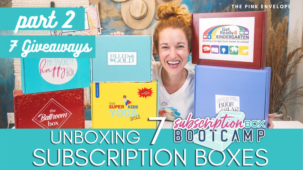 Subscription Box Bootcamp - Box Haul Part 1 - The Pink Envelope