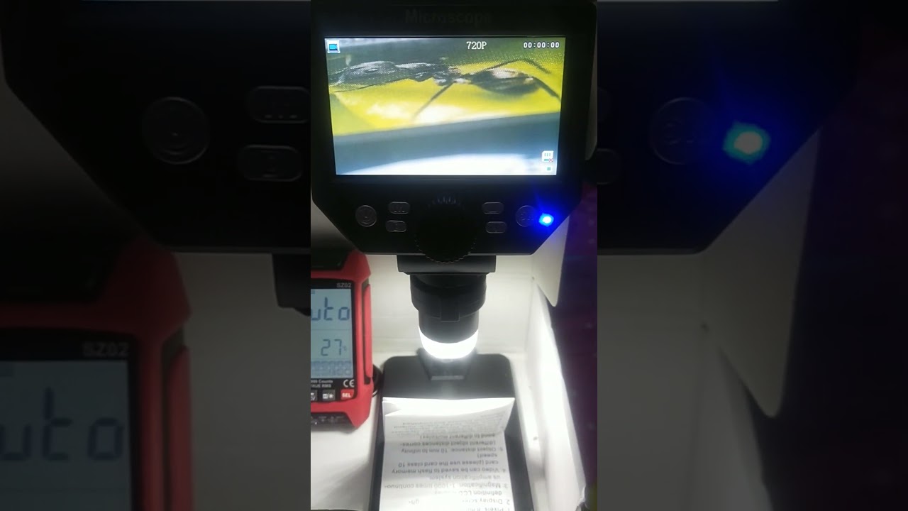 DIGITAL HD HIGH DEFINITION MICROSCOPE 4.3 INCHES LCD MALINAW 