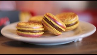 How to make easy Passionfruit Macarons with the Scraper Mixer Pro